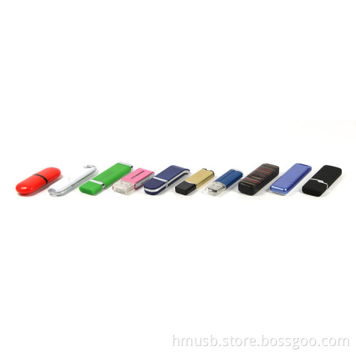 Custom different plastic usb flash drives logo